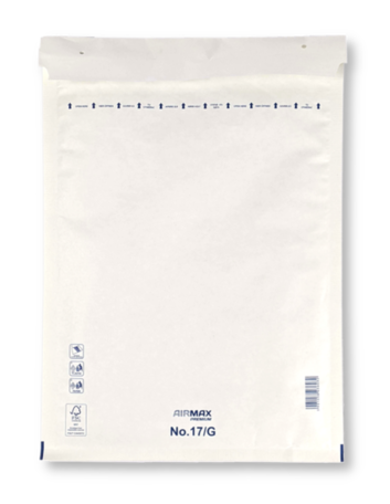 Luchtkussenenvelop 17/G 25 x 35 cm Wit