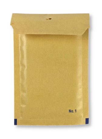 Luchtkussenenvelop 11/A 12 x 17,5 cm Bruin per doos (200 st.)