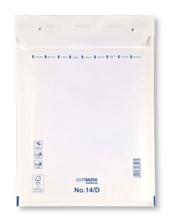 Luchtkussenenvelop 14/D 20 x 27,5 cm Wit per doos (100 st.)