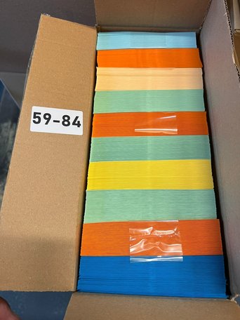 Doos vol met Enveloppen 9 x 14 cm