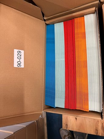Doos vol met Enveloppen A4  Stiplock sluiting  22 x 31.2 cm