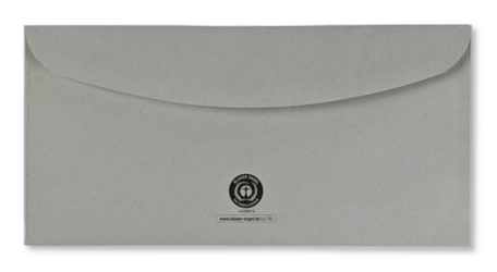 Envelop C5/6 11,4 x 22,9 cm Grijs per doos