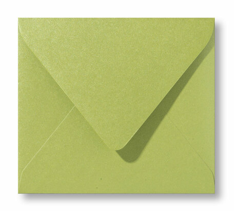 Metallic Olive 14 x 14 cm