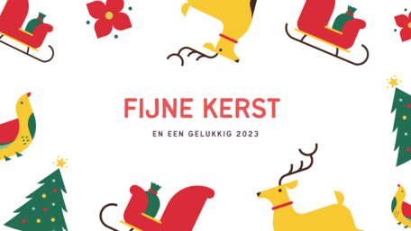 Kerstkaart XL - 10 stuks