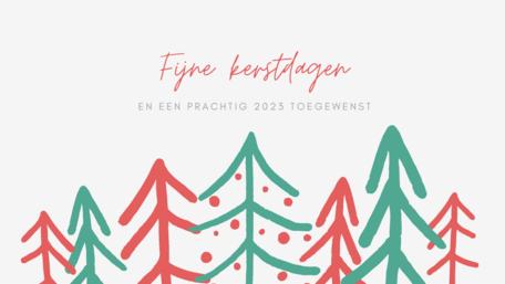 Kerstkaart XL - 10 stuks