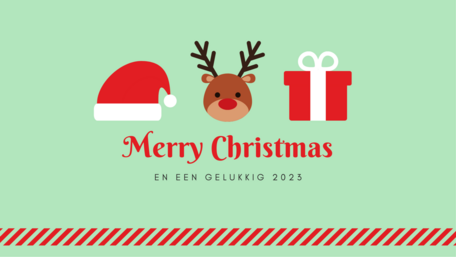 Kerstkaart XL - 10 stuks