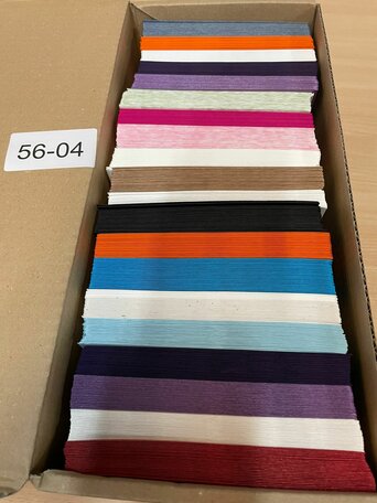 Doos vol met Enveloppen  14 x 14 cm
