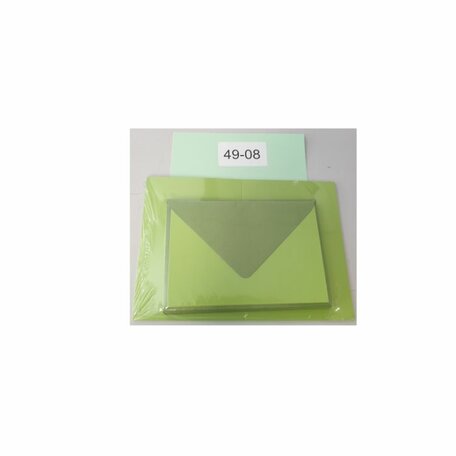 Enveloppen + Kaarten in setje van 10 stuks 