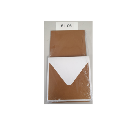 Enveloppen + Kaarten in setje van 10 stuks 