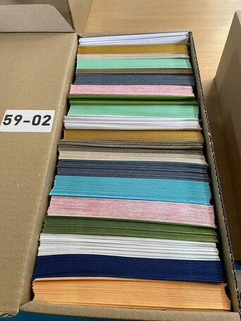 Doos vol met Enveloppen  11 x 15,6 cm