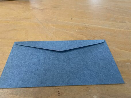 Envelop 11 x 22 cm JEANS 