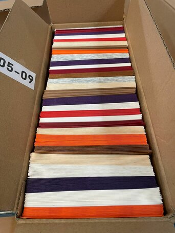 Doos vol met Enveloppen 12.5 x 14 cm