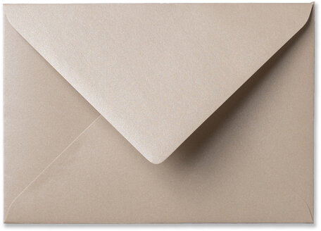 Envelop 11 x 15,6 cm Metallic Sand