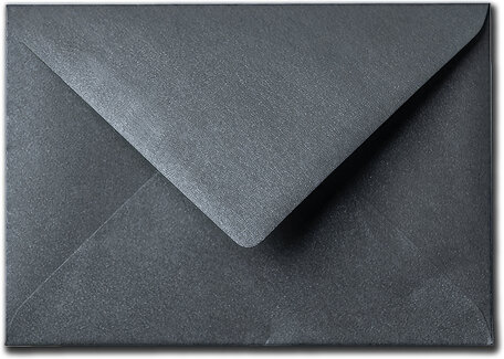Envelop 11 x 15,6 cm Metallic Black
