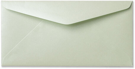 Envelop 11 x 22 cm Metallic Mint