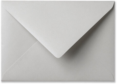 Envelop 12,5 x 17,6 cm Metallic Platinum