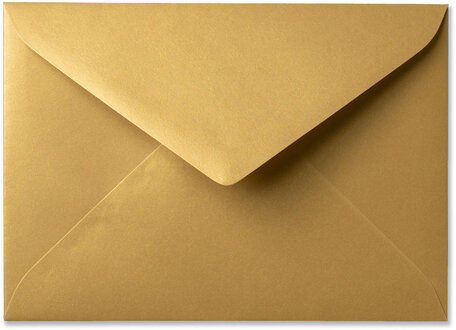 Envelop 15,6 x 22 cm Metallic Gold Rush