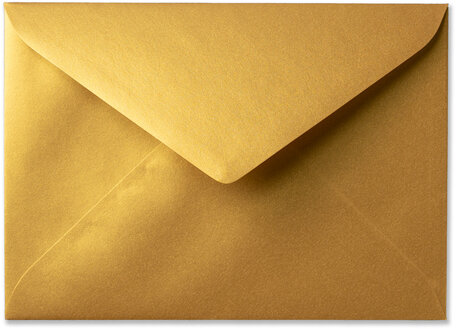 Envelop 15,6 x 22 cm Metallic Gold