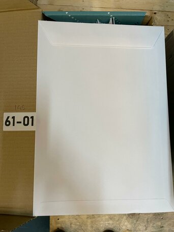 Doos AKTE-Enveloppen-Superstrip - 24 x 34 cm  - 145 stuks