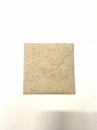 Envelop 14 x 14 cm Light Cacao