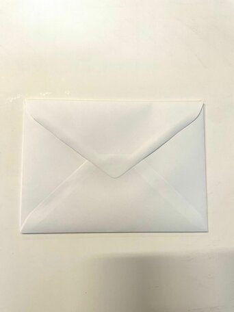 Envelop 15,6 x 22 cm (A5) Kraft Wit