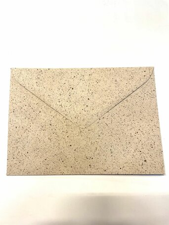 Envelop 15,6 x 22 cm (A5) Light Cacao