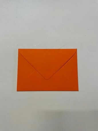 Envelop 11 x 15,6 cm Mandarijn