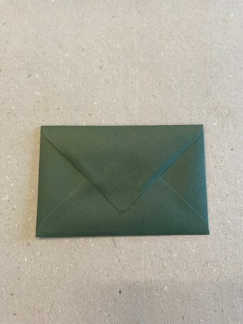 Envelop 12 x 18 cm Dennengroen