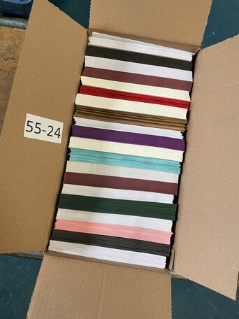Doos vol met Enveloppen 12 x 18 cm
