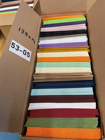 Doos vol met Enveloppen 12.5 x 14 cm
