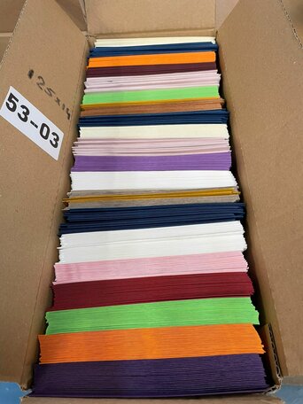 Doos vol met Enveloppen 12.5 x 14 cm