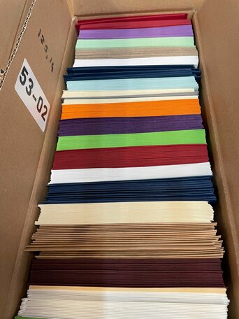 Doos vol met Enveloppen 12.5 x 14 cm