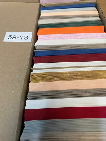 Doos vol met Enveloppen  11 x 16 cm -