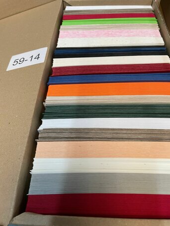 Doos vol met Enveloppen  11 x 16 cm -