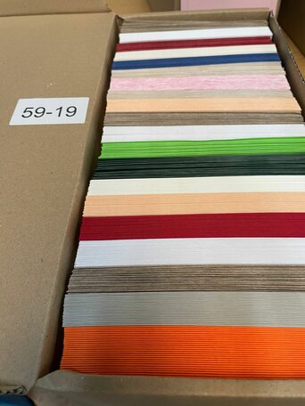 Doos vol met Enveloppen  11 x 16 cm -