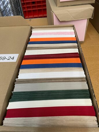 Doos vol met Enveloppen  11 x 16 cm -