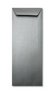 Envelop 12,5 x 31,2 cm Metallic Silver