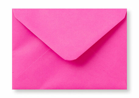 Envelop 11 x 15,6 cm Knalroze