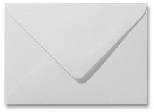 Envelop 11 x 15,6 cm Metallic White