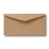 Envelop 11 x 22 cm Kraft Lichtbruin