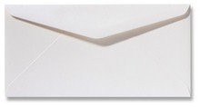 Envelop 11 x 22 cm Metallic Ivory