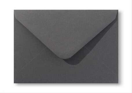 Envelop 12 x 18 cm Antracietgrijs
