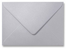 Envelop 12 x 18 cm Metallic Platinum