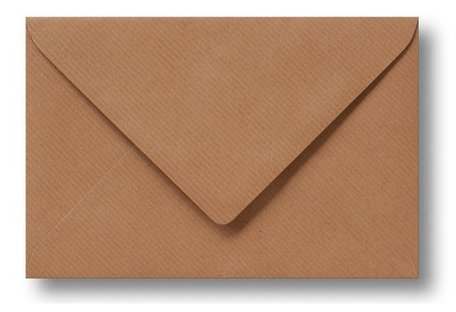 Envelop 13 x 18 cm Kraft bruin