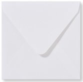 Envelop 14 x 14 cm Metallic Extra white