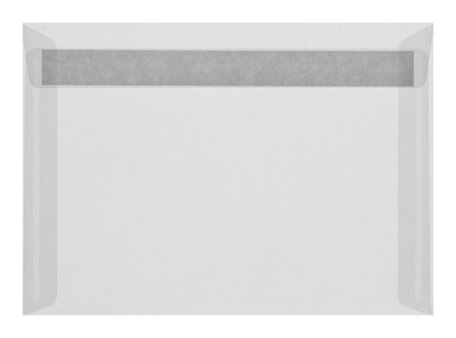 Envelop 16,2 x 22,9 cm transparant wit ( c5 )