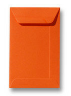 Envelop 22 x 31,2 cm Donkeroranje