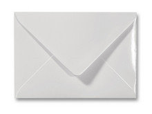 Envelop Chromolux (Hoogglans) wit 12 x 18 cm