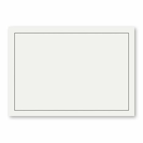 Rouw envelop 12 x 18cm Wit