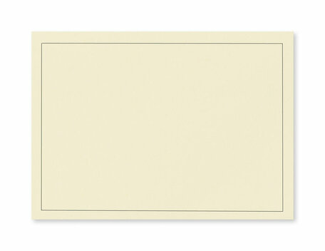 Rouw envelop 15.6 x 22 cm Zachtgeel